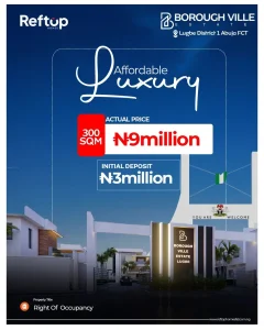BOROUGH VILLE ESTATE LUGBE ABUJA