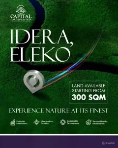 CAPITAL GARDEN ESTATE ELEKO