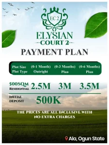 ELYSIAN COURT 2 OGUN STATE by HOMENEST