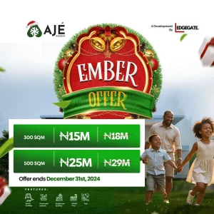 AJE GARDENS IBEJU LEKKI BY EDGEGATE HOMES