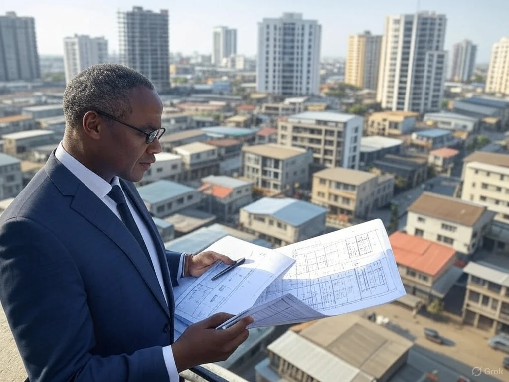 Man checking documents for Property Flipping