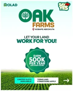 Oak Farms by Rolad Kobape