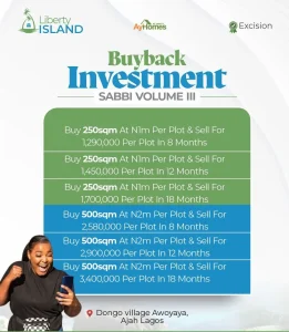 Liberty Island Buyback Scheme by AY Homes