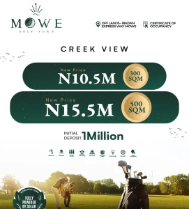 Creek View Residential, Mowe Golf Town