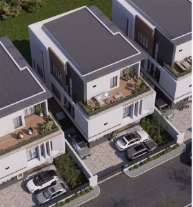 Victoria Garth Castle Aerial Unit View