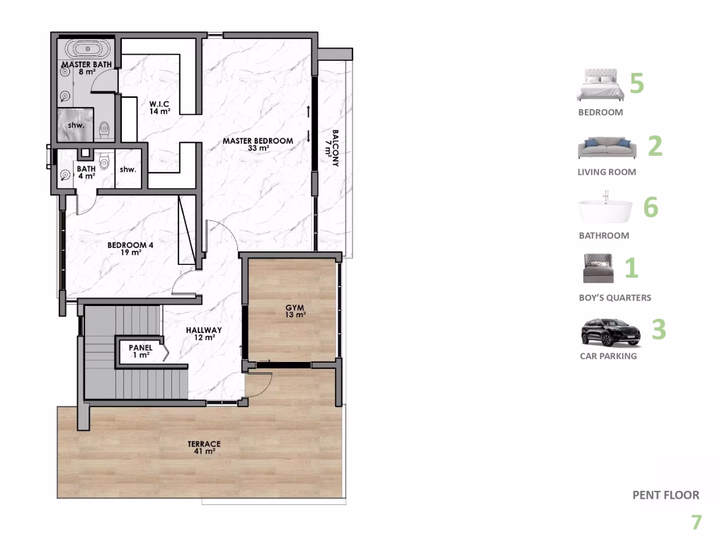 Victoria Garth Castle Pent Floor Plan