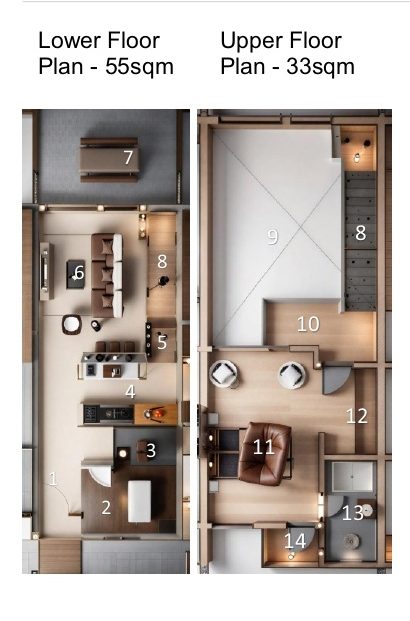 The Lofts at Bayfront Lakowe