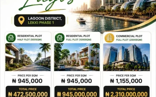 Metro Smart City Lekki 1 | Lagoon District Land for Sale.