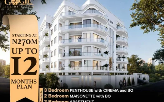 The Gogle Lekki Phase 1 | 2-3 Bedroom Exclusive Luxury Residences.